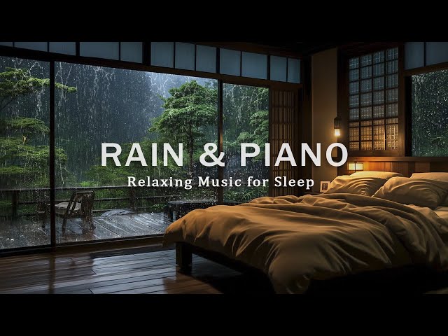 Relaxing Sleep Music + Insomnia - Rain Sounds for Stress Relief and Anxiety, Deep Sleep, Healing