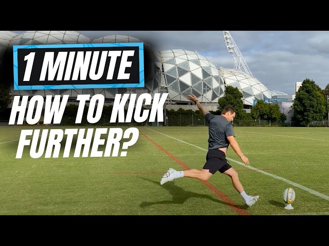 How To Kick The Ball Further | @rugbybricks Goal Kicking