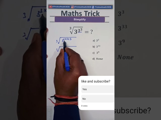 Find the value of X  #math #mathstudent #maths #mathematics #viral #shorts #mathstricks #study #exam