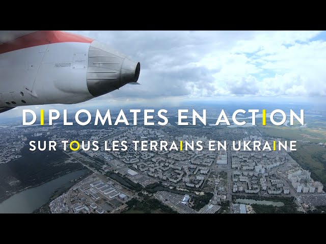 Diplomates en action – sur tous les terrains en Ukraine