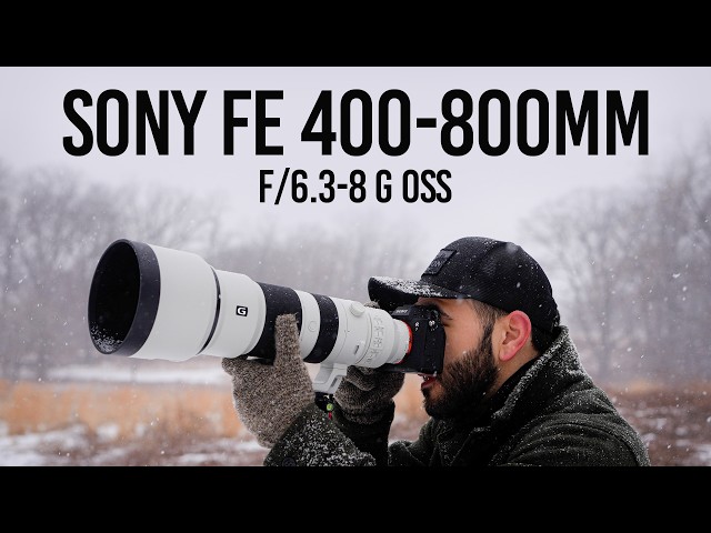 Sony's First 800mm? The 400-800mm f/6.3-8 Lens