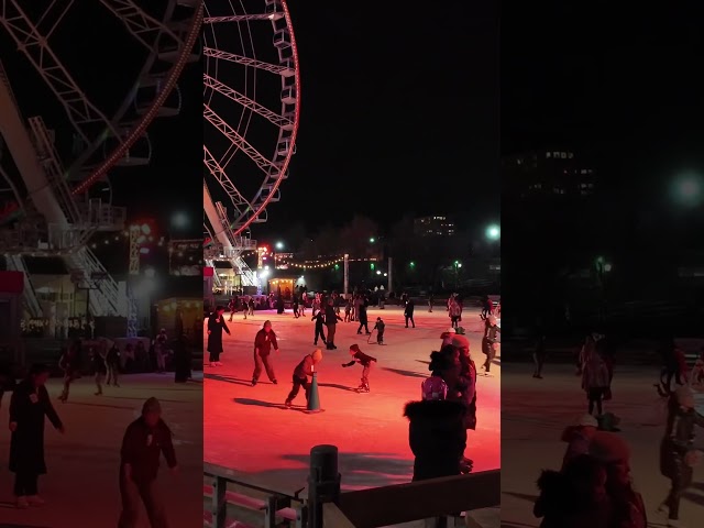 ❄️ Montreal Holiday Skating Fun (and a slip)! ❄️ - Cool Trip Walks