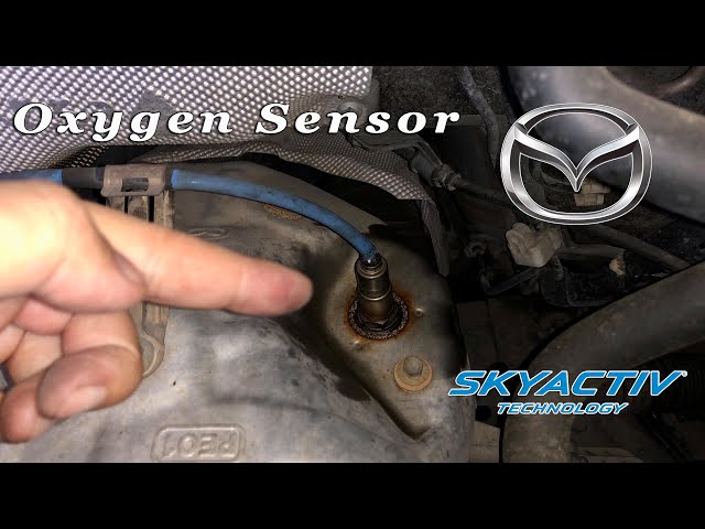 Mazda CX 5 Oxygen O2 Sensor Maintenance Cleaning. LOW IDLE Issue FIX.