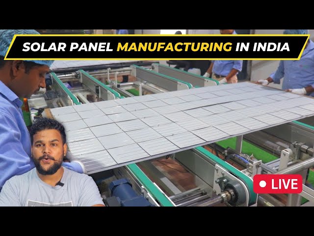 Solar Panel Manufacturing Process in India | Solar Panel Making in Hindi 🔥 Solar Panel Factory