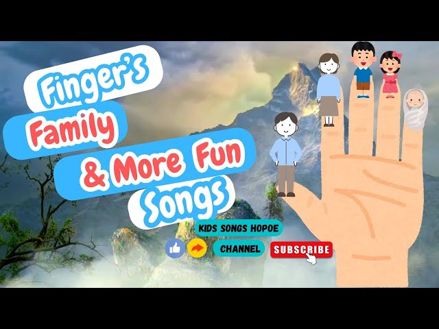 Finger Family & Kids Songs Compilation | Fun Learning Songs & Nursery Rhymes | ABCs, Numbers & More