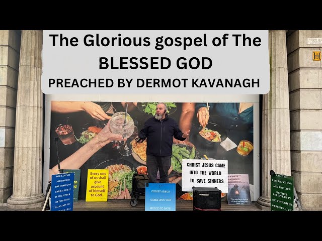 GOSPEL Preaching  in Glasgow by Dermot Kavanagh of Silverton Christian Congregation.