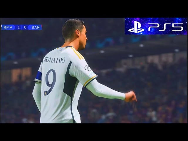 FC 24 - Real Madrid vs. FC Barcelona Ft. Ronaldo & Messi Champions League Final Ronaldo v Messi 4K60