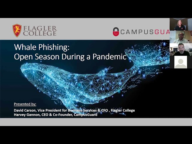 Whale Phishing: Open Season During a Pandemic