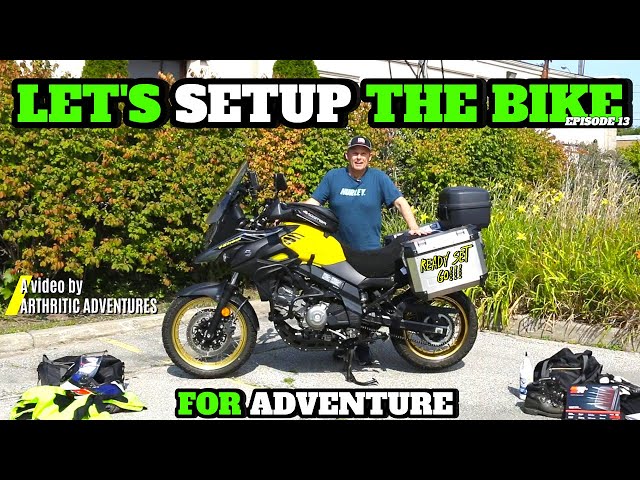 How I've built out my 650 Suzuki V-Strom for offroad. SE1-EPS13