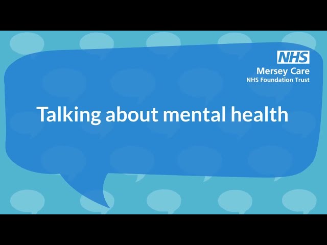 Talking about mental health