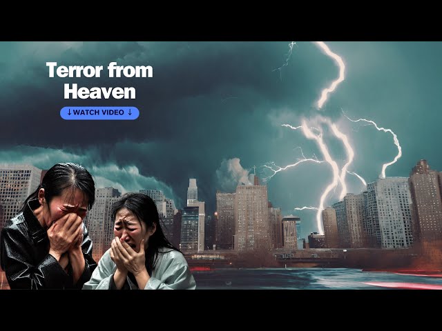 Terror from Heaven: Chaos in Hainan, China! Nature is merciless!