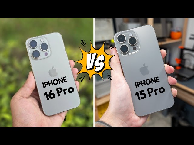 iPhone 16 Pro Vs iPhone 15 Pro! Complete Review and Comparison