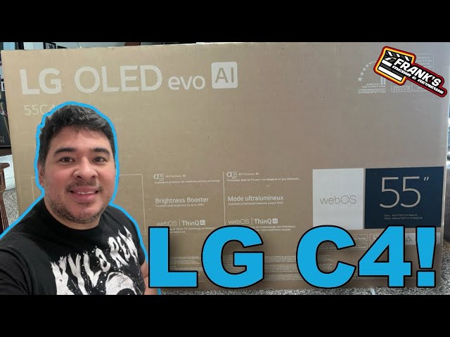 New TV! | Going From An LG C9 To LG C4!| My Initial Thoughts