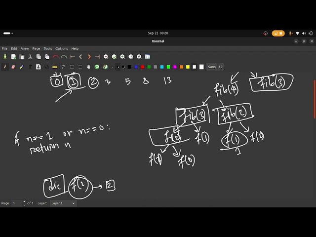 Calculating Fibonacci Numbers Using Memoization Technique | Python | DSA | Naim