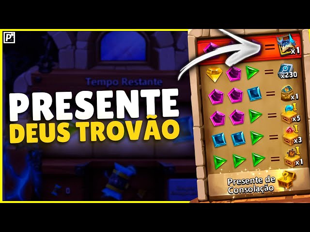 GASTEI 10 MIL GEMAS NO EVENTO PRESENTE DO DEUS TROVÃO! CASTLE CLASH