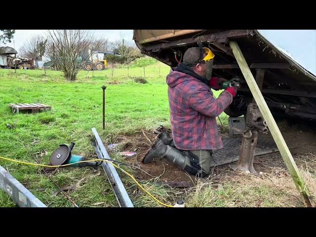 The conversion of 1970s caravan into the kookie caravan