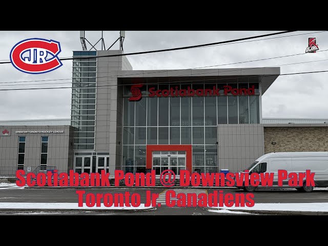 🏒 Scotiabank Pond @ Downsview Park - Toronto Jr. Canadiens 2025 panorama