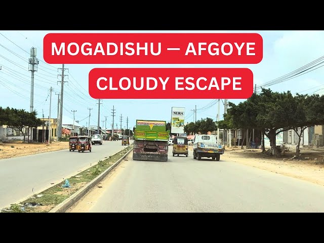 Mogadishu to Afgoye: A Somali Safari in 6 Minutes 🇸🇴