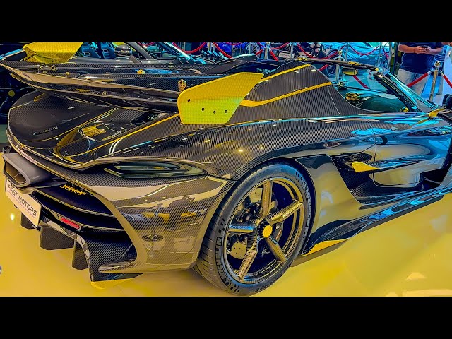 KOENIGSEGG ATTACK JESKO ODIN - Gold Plated $3M FASTEST SUPERCAR HYPERCAR  0-100km/h 2.5s /Absolut