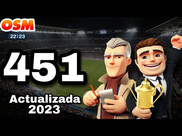 🏆 THE NEW BEST 451 OF 2023 ¡MORE OFFENSIVE! 🏆 | HOW TO USE THE 451? | BEST TACTICS #4 | ⚽OSM 22/23⚽