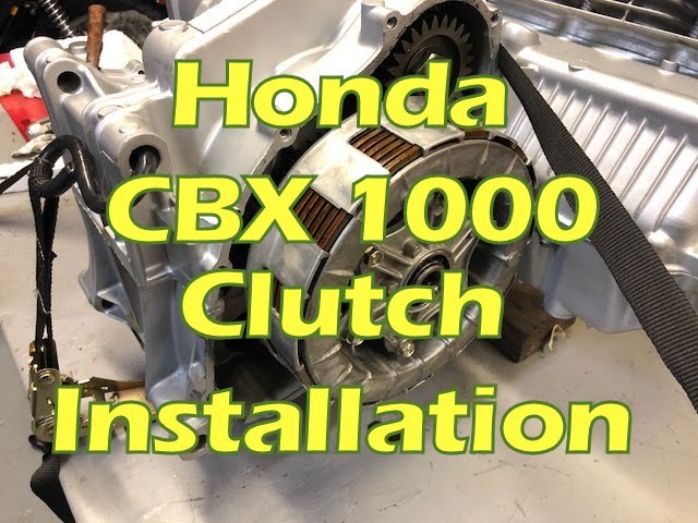 Honda CBX Full Restoration & Engine Rebuild Video Series - Part 21 Re-assembly Part 8 Clutch Install