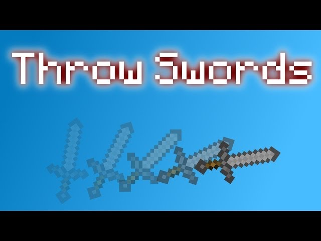 Minecraft - Throw Swords