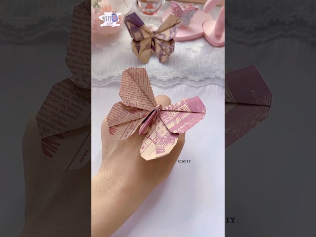 Easy Origami Butterfly Tutorial