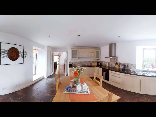 360 video of luxury holiday home, Scotland