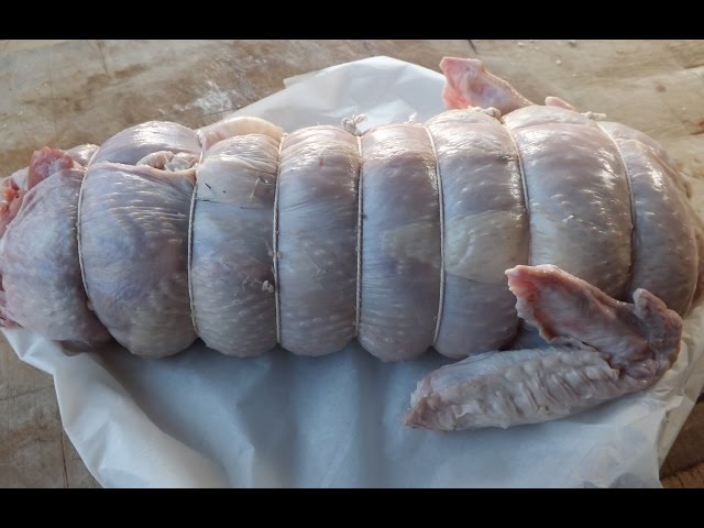 How To Debone And Roll A whole Turkey.Turkey Roll. TheScottReaProject