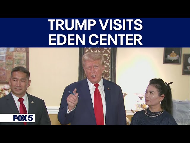 FULL SPEECH: Trump and Hung Cao visit Vietnamese community in Virginia