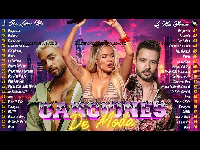 KAROL G, Shakira, Becky G, Rosalia, Ozuna, Daddy Yankee, Bad Bunny - REGGAETON 2024 MIX LO MAS NUEVO