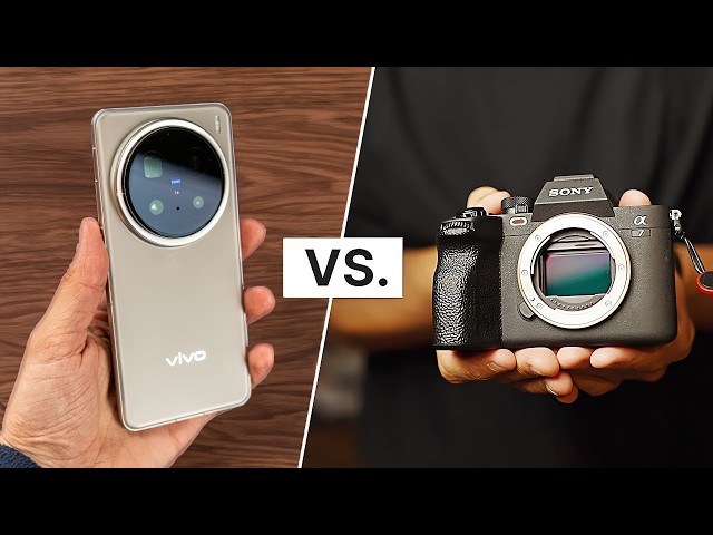 Vivo X200 Pro vs. $5000 Professional Camera