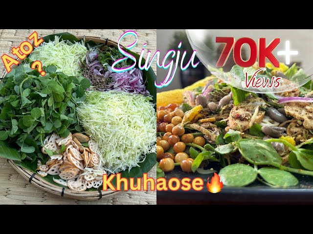 Singju, the taste of Manipur/ Haore khubi chikhaige toue🔥Thambou Chakhawai Hawaimaton/ A 2 Z Recipe