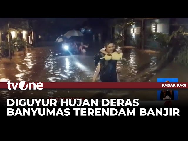 Selain Curah Hujan, Banjir di Banyumas Disebabkan Drainase yang Buruk | Kabar Pagi tvOne