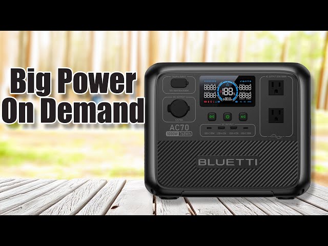 Is the Bluetti AC70 the perfect power station?