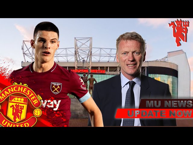 Moyes sends Declan Rice message amid Man United talk