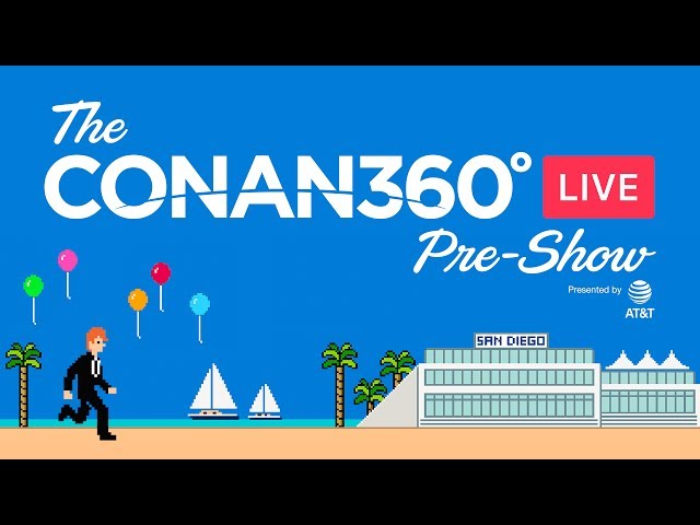 CONAN360° LIVE Pre-Show: Conan's Superhero Vehicle & More | CONAN on TBS