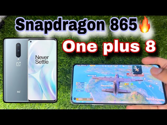 One plus 8 😱 pubg test (after new update) 🔥snapdragon 865 / fps? Way to game