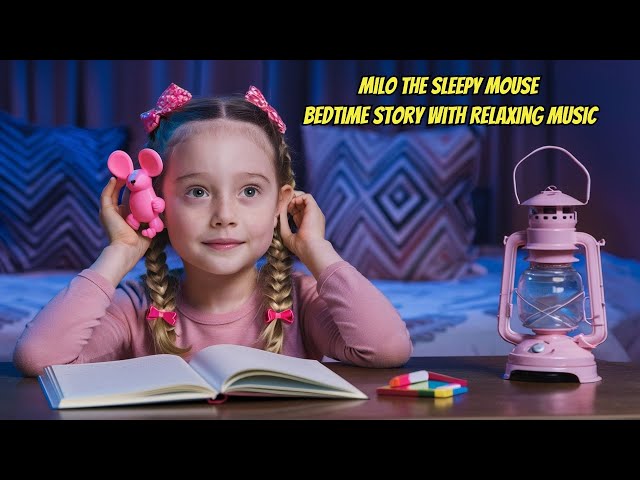 Milo the Sleepy Mouse: Bedtime Story with Relaxing Music