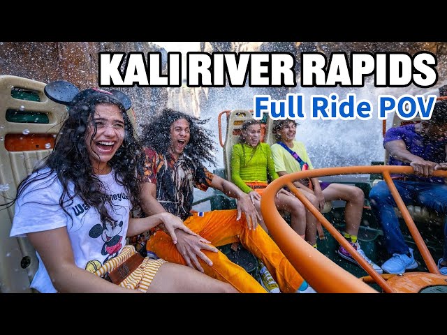 POV Kali River Rapids Full Ride | Conquer Disney World's Animal Kingdom on this Splash Adventure!