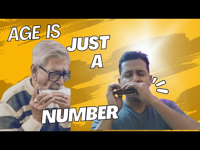 Age is Just a number|| Larry Adler Professional 16|| Sare Jahan se achcha||🎼🎵🎷🎺📯#music #dailyvlog