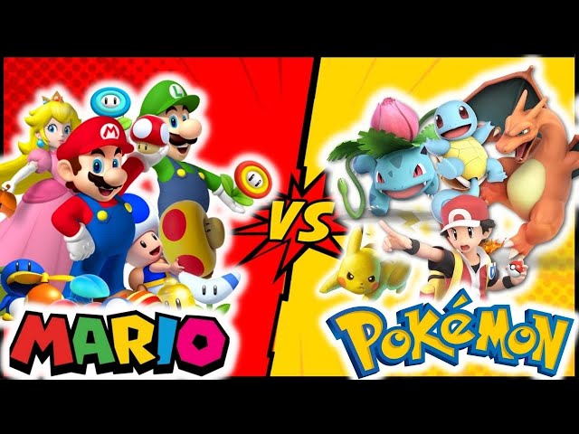 Mario vs Pokemon Super Smash Battles | Brain Break | Just Dance