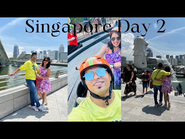 Singapore day-2 (half day city tour,sentosa,luge ride)