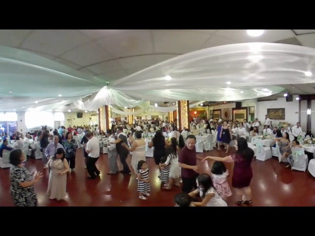 Meychan & Vernchiem's Wedding - Guests Dancing to Haaiz Oix Meih Hnamv (360° Video)