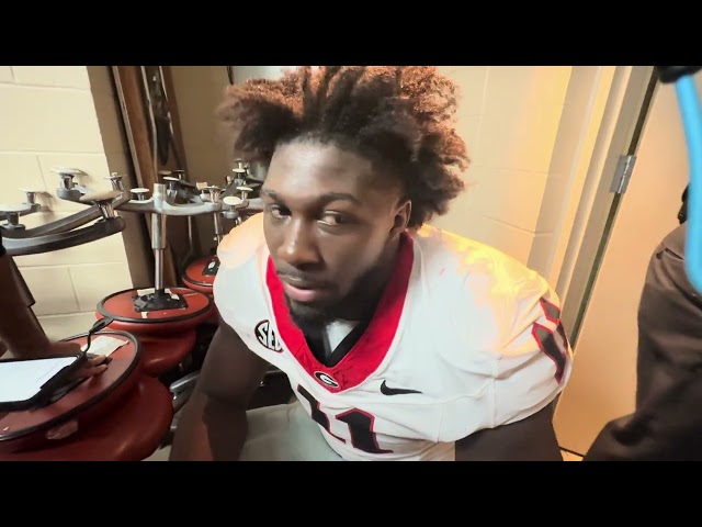 Jalon Walker shares how UGA used 'disrespect' to power Georgia to win over No. 1 Texas