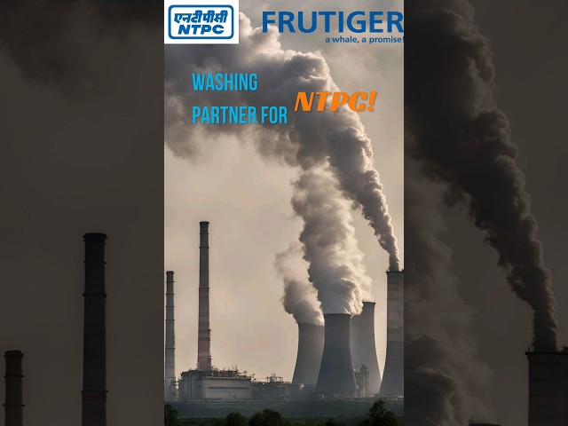 truck tire wash system in #ntpc #frutigerindia #truckwash