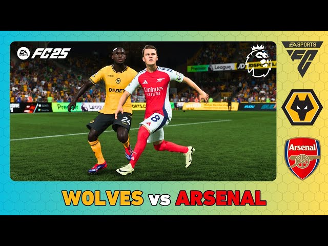 WOLVES vs ARSENAL - Premier League 2024/25 - EA SPORTS FC 25