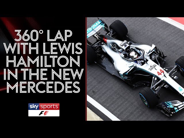 360° video of Lewis Hamilton's 2018 Mercedes-AMG Petronas F1 car! 😲