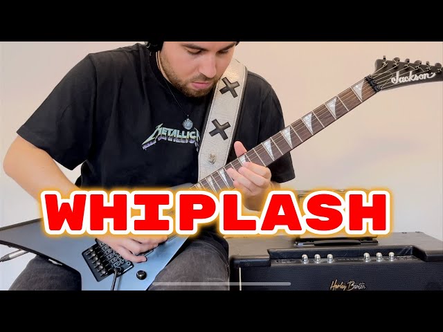 Metallica - Whiplash Guitar Cover W/Solo