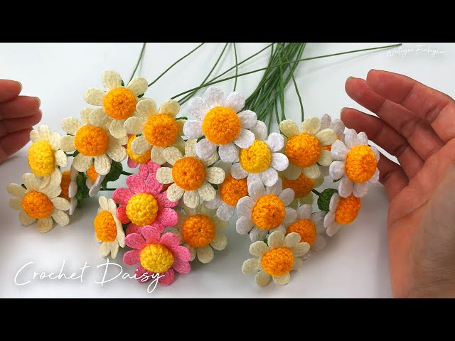 Crochet Daisy Flower